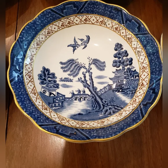 Coupe Cereal Bowl Set - Booths Real Old Willow - Picture 2 of 8